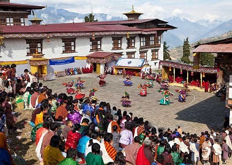 The Kingdom of Bhutan - Tshechu Festivals 